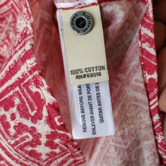 [Ruff Hewn] Button Down Top size S - Picture 4 of 8